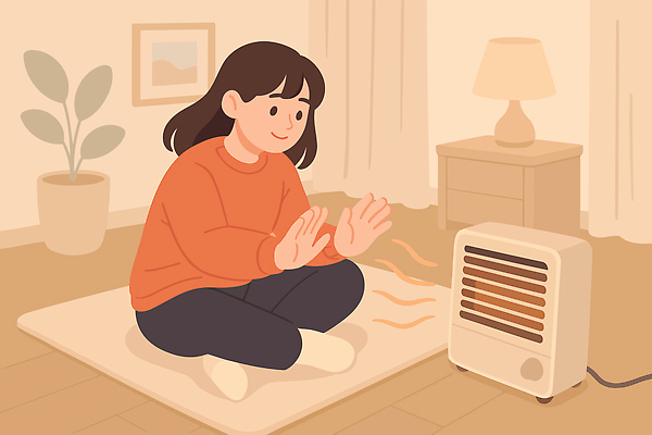 손 여자 겨울 일러스트 가족 휴식 주택 실내 따뜻함 생활 소파 방 대기 시간 편안함 난방기 난로 안전수칙 난방 온기 국내일러스트 AI파일 계절 컨셉 의자 관계 안전 사람 내부 건물 신체부위 감각 난방용품 파일형식 벡터