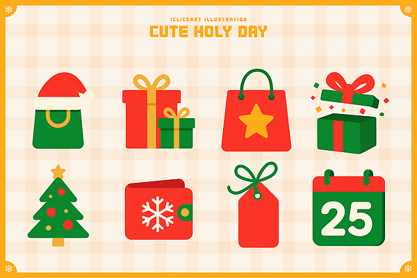 기호 디자인 기념일 행복 컬러 크리스마스 패턴 일러스트 포장 산타모자 선물 장식 장난감 쇼핑백 크리스마스트리 꼬리표 축제 달력 연말 국내일러스트 AI파일 문자 모자_잡화 감정 무늬 가방 이벤트 라벨 파일형식 벡터