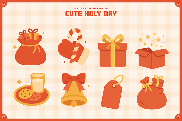 디자인 리본 컬러 크리스마스 일러스트 사탕 선물 장식 상자 꼬리표 쿠키 과자 사각형 초인종 원형 휴일 즐거움 그림 화합 국내일러스트 AI파일 도형 기념일 감정 디저트 라벨 종 파일형식 벡터