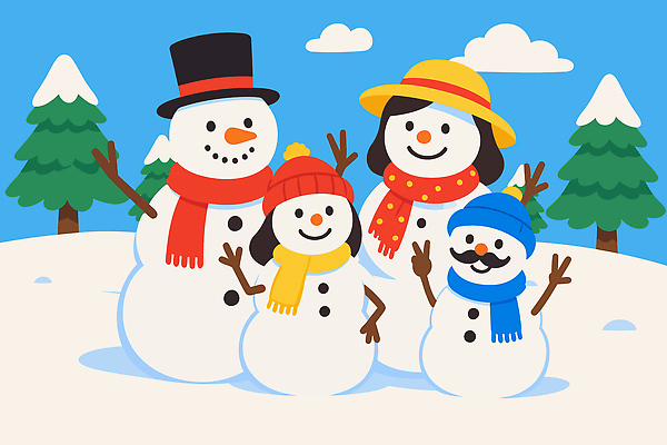 식물 계절 기념일 감정 관계 표정 사람 야외활동 목도리 파일형식 벡터 눈사람 겨울 가족 스카프 웃음 놀이 산 나무 축제 모션 따뜻함 사랑 즐거움 커뮤니티 소풍 어린이 성인 친구 국내일러스트 일러스트 AI파일 크리스마스