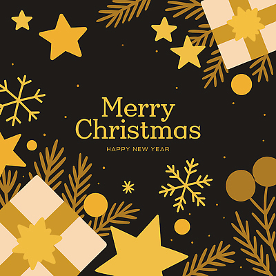 디자인 별 백그라운드 크리스마스 겨울 일러스트 검은배경 나뭇잎 새해 기념 프레임 선물 이벤트 그래픽 장식 파티 축제 기쁨 축하 원형 눈송이 즐거움 연말 국내일러스트 AI파일 자연요소 도형 계절 기념일 감정 컨셉 잎 눈_날씨 검은색 파일형식 벡터