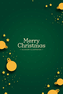 자연요소 계절 기념일 컬러 컨셉 관계 이벤트 공휴일 파일형식 벡터 크리스마스 장식 초록색 노란색 공 별 백그라운드 축제 그림 디자인 꾸미기 연휴 겨울 파티 분위기 가족 국내일러스트 일러스트 AI파일 프레임