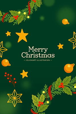 자연요소 계절 기념일 컬러 컨셉 이벤트 생태계 파일형식 벡터 크리스마스 장식 별 공 초록색 노란색 주황색 디자인 연말 축제 자연 색채 분위기 문화 국내일러스트 일러스트 AI파일 프레임 백그라운드 겨울