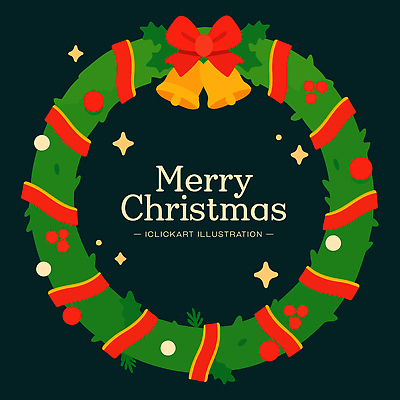 계절 기념일 꽃 감정 벽 컨셉 이벤트 화환 파일형식 벡터 크리스마스리스 크리스마스 장식 축하 연말 모임 초대 식물 컬러 리본 종 벽면 분위기 축제 행복 국내일러스트 일러스트 AI파일 프레임 백그라운드 겨울