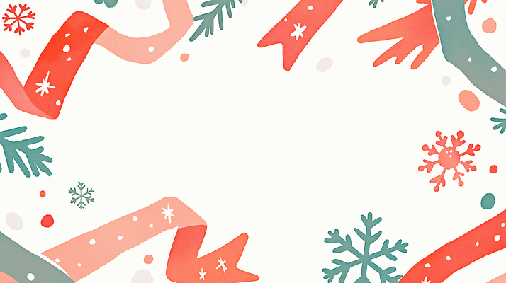 계절 기념일 컨셉 눈_날씨 이벤트 공백 편지 파일형식 리본 눈송이 장식 백그라운드 디자인 컬러 파티 크기 모양 창의력 예술 겨울 축제 그래픽 테마 아이디어 국내일러스트 일러스트 JPG 카피스페이스 크리스마스 편지지