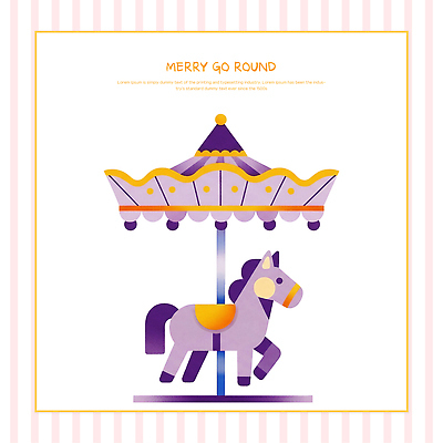 PSD 행복 감정 어린이 컬러 일러스트 가족 모션 놀이 웃음 풍경 친구 공간 놀이공원 놀이기구 즐거움 회전목마 기획사 국내일러스트 회사 관계 표정 사람 테마파크 파일형식