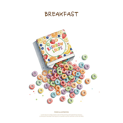 주간 감정 음식 컨셉 관계 디저트 식사 파일형식 아침 시리얼 과일 컬러 상자 아침식사 재료 과자 즐거움 맛 건강 초원 디자인 소비 가족 주방 PSD 일러스트 국내일러스트