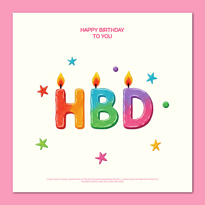 PSD 문자 디자인 기념일 별 분홍색 컬러 일러스트 촛불 문구용품 이벤트 장식 파티 축하 생일 메시지 생일선물 생일카드 아이템 국내일러스트 자연요소 컨셉 초 카드_감사 선물 오브젝트 파일형식