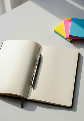 가구 컨셉 비즈니스 문구용품 필기구 사무용품 메모지 CG 오브젝트 파일형식 공책 펜 포스트잇 책상 사무실 기록 준비 컬러 공간 작업 장신구 아이디어 편집실사 편집이미지 JPG