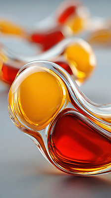 JPG 모양 편집이미지 접시 디자인 예술 컬러 곡선 유리 추상 장식 빨간색 노란색 투명 액체 보석 소재 평면 편집3D 식기 선 무늬 재질 3D 광석 파일형식