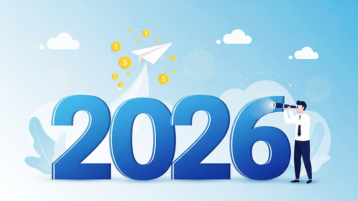 JPG 편집이미지 남자 성공 미래 비행기 타이포그라피 금융 파란색 희망 망원경 발전 목표 계획 종이비행기 확인 투자 비전 2026년 이미지편집 병오년 문자 감정 컬러 컨셉 비즈니스 항공교통 대중교통 사람 경제 연도 종이접기 파일형식