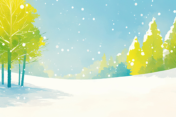 JPG 나무 계절 겨울 일러스트 자연 하늘 날씨 산 눈꽃 풍경 햇빛 숲 언덕 겨울산 눈내림 겨울풍경 국내일러스트 식물 눈_날씨 태양 생태계 파일형식