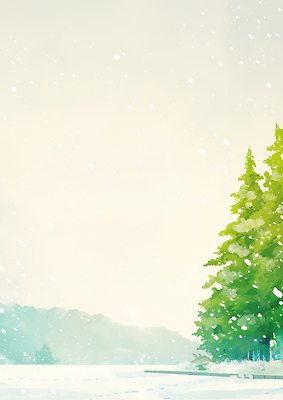 JPG 나무 시선 겨울 일러스트 자연 하늘 나뭇잎 산 풍경 맑음 고요 대기 눈송이 변화 차가움 숲 이슬 수목 겨울풍경 국내일러스트 식물 계절 컨셉 잎 날씨 눈_날씨 생태계 파일형식