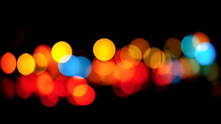 JPG 편집이미지 도로 컬러 백그라운드 추상 조명 빨간색 파란색 빛 노란색 어둠 도시 보케 Bokeh 편집실사 길 무늬 교통시설 CG 파일형식