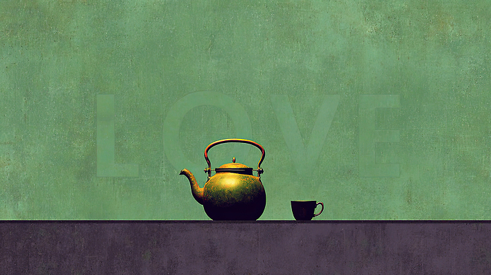 도형 식기 가구 생활용품 컨셉 주방용품 오브젝트 파일형식 주전자 컵 탁자 백그라운드 음료 장면 정사각형 세로 우아함 주방 디자인 평면 국내일러스트 일러스트 JPG