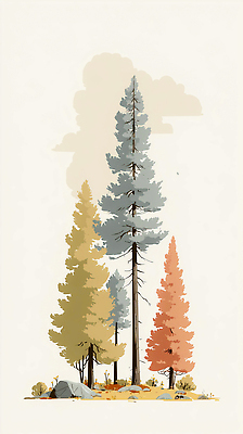 JPG 나무 컬러 백그라운드 일러스트 자연 나뭇잎 풍경 햇빛 환경 숲 크기 시원함 땅 위치 나무그늘 국내일러스트 AI일러스트 AI콘텐츠 식물 잎 태양 그늘 생태계 파일형식