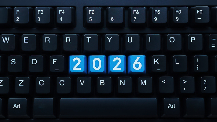 JPG 편집이미지 문자 버튼 새해 기술 파란색 전자제품 컴퓨터 숫자 디지털 검은색 기계 타이핑 키보드 말띠 입력 2026년 이미지편집 병오년 AI컴퓨터그래픽 AI콘텐츠 컬러 십이지신 말_동물 연도 파일형식