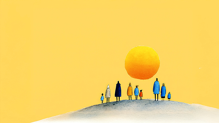 JPG 컬러 일러스트 가족 하늘 기념 함께함 대화 풍경 여러명 친구 태양 노을 일몰 모임 관찰 시간 저녁 언덕 즐거움 순간 존재 국내일러스트 자연요소 감정 다수 컨셉 관계 모션 말하기 사람 야간 파일형식