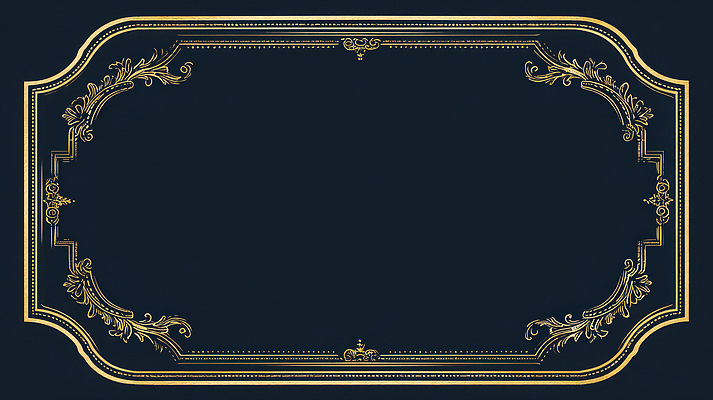 편집이미지 선 컬러 필리핀 파일형식 AI콘텐츠 백그라운드 프레임 장식 디자인 금색 곡선 꾸미기 예술 그래픽 모양 대칭 테두리 배열 공간 세부 이미지편집 JPG 남색 고딕 AI컴퓨터그래픽