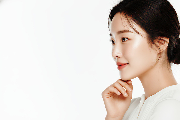 JPG 모델 편집이미지 손 시선 여자 감정 얼굴 백그라운드 생각 모션 자연 표정 옆모습 흰색 턱 의료성형뷰티 스타일 편집실사 AI인물포토 AI콘텐츠 뷰포인트 컬러 사람 신체부위 CG 생태계 파일형식 AI포토