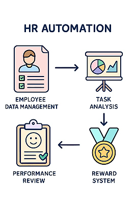 일러스트 그래프 업무 개선 국내일러스트 AI파일 작업 파일형식 벡터