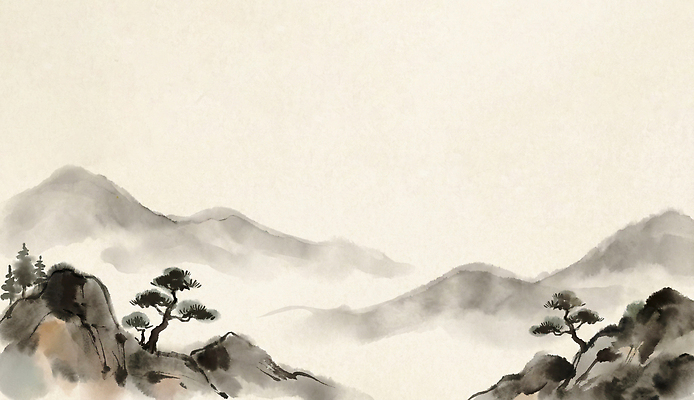 JPG 나무 전통 명절 예술 일러스트 자연 새해 산 흑백 수묵화 미술 풍경 일출 안개 나뭇가지 그림 한국화 조화 산수화 차분 국내일러스트 식물 기념일 컨셉 날씨 문화예술 촬영기법 노을 동양화 생태계 파일형식