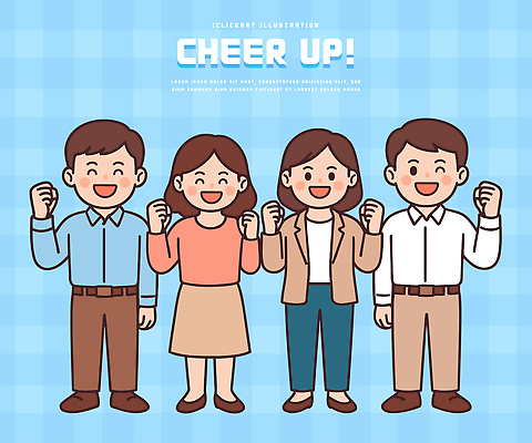 행복 일러스트 모션 협력 함께함 미소 웃음 여러명 기쁨 모임 기운 긍정 소통 친목 지원 참여 평면 국내일러스트 AI파일 감정 다수 컨셉 표정 사람 파일형식 벡터