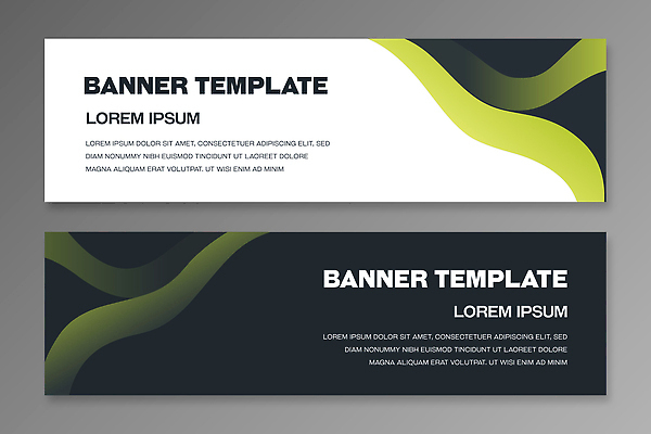 템플릿 디자인 배너 배너템플릿 컬러 텍스트 커뮤니케이션 그래픽 디지털 공간 레이아웃 일렬 배너세트 AI파일 세트 파일형식 벡터