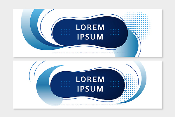 템플릿 디자인 배너 배너템플릿 텍스트 추상 그래픽 파란색 컴퓨터 디지털 남색 그림 스타일 배너세트 AI파일 컬러 무늬 전자제품 세트 파일형식 벡터