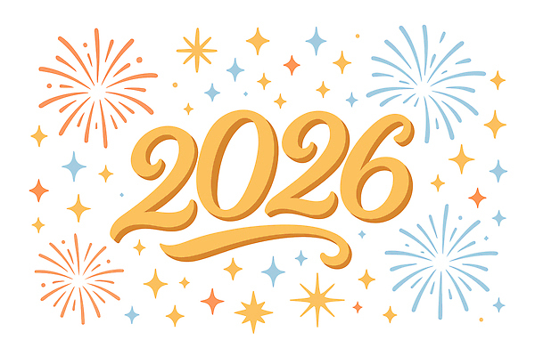 문자 감정 컨셉 놀이 이벤트 연도 파일형식 벡터 2026년 새해 축제 불꽃놀이 기념일 모임 즐거움 시작 화려 축하 커뮤니티 시간 약속 연대 분위기 연말 국내일러스트 일러스트 AI파일 병오년 타이포그라피