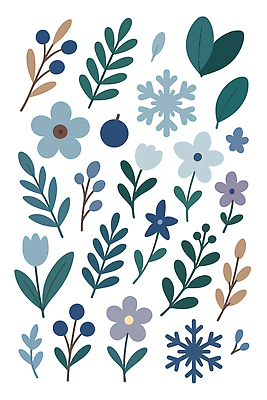 모양 식물 디자인 계절 꽃 예술 컬러 잎 패턴 일러스트 자연 생명 그래픽 장식 크기 배열 그림 조화 특징 보테니컬아트 국내일러스트 AI파일 무늬 생태계 파일형식 벡터