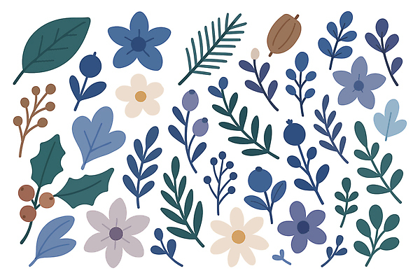 모양 식물 디자인 꽃 컬러 백그라운드 잎 패턴 일러스트 자연 그래픽 장식 즐거움 그림 조화 보테니컬아트 국내일러스트 AI파일 감정 무늬 생태계 파일형식 벡터