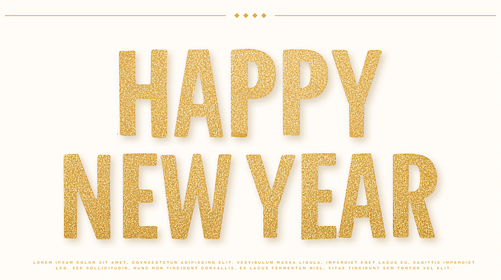PSD 문자 디자인 계절 행복 백그라운드 일러스트 캘리그라피 텍스트 새해 반짝임 축제 금색 새해인사 축하 휴일 균열 인사말 해피뉴이어 2024년 국내일러스트 감정 컬러 컨셉 모션 인사 연도 파일형식