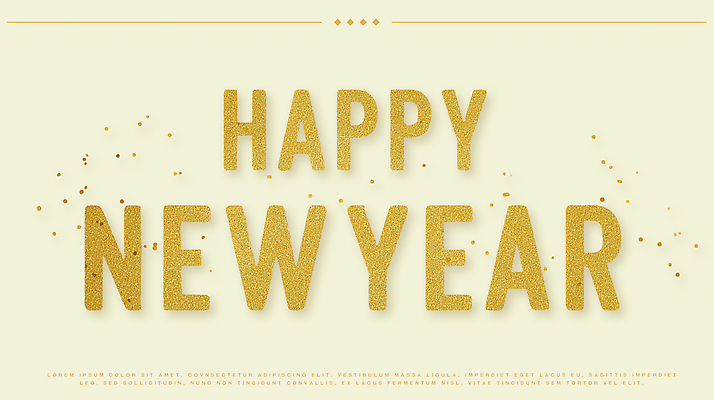 PSD 문자 행복 백그라운드 일러스트 캘리그라피 새해 장식 반짝임 파티 기쁨 모임 금색 축하 인사 행운 휴일 연말연시 해피뉴이어 번성 국내일러스트 감정 컬러 컨셉 모션 이벤트 새해인사 예절 파일형식
