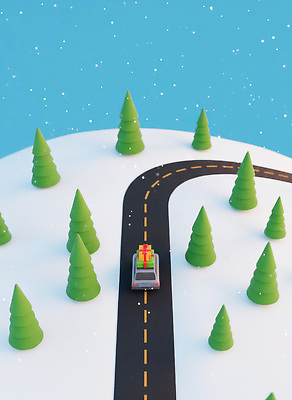 JPG 나무 편집이미지 공원 도로 길 이동 설경 겨울 자동차 하늘 거리 선물 풍경 초록색 산책 이미지편집 AI컴퓨터그래픽 AI콘텐츠 식물 계절 공공시설 육상교통 컬러 컨셉 교통시설 휴식 파일형식