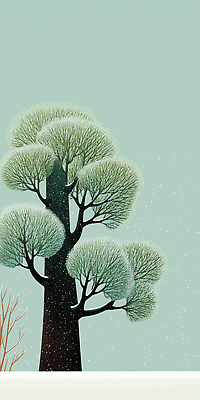 JPG 나무 식물 계절 하늘색 백그라운드 겨울 일러스트 자연 날씨 풍경 잔디 고요 기상 뿌리 소음 습도 국내일러스트 모션 파란색 소리 생태계 파일형식