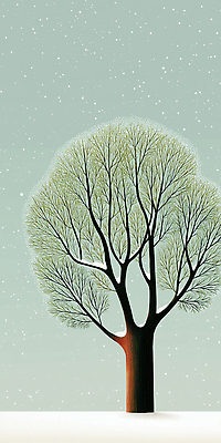 JPG 나무 식물 백그라운드 겨울 일러스트 자연 생명 날씨 나뭇잎 풍경 환경 고요 나뭇가지 눈송이 생태계 수목 겨울풍경 국내일러스트 계절 잎 눈_날씨 파일형식