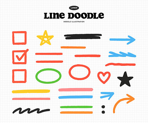 모양 도형 기호 디자인 화살표 별 예술 선 컬러 일러스트 도안 표현 낙서 스케치 심볼 그림 드로잉 창작 국내일러스트 AI파일 자연요소 문자 미술 파일형식 벡터