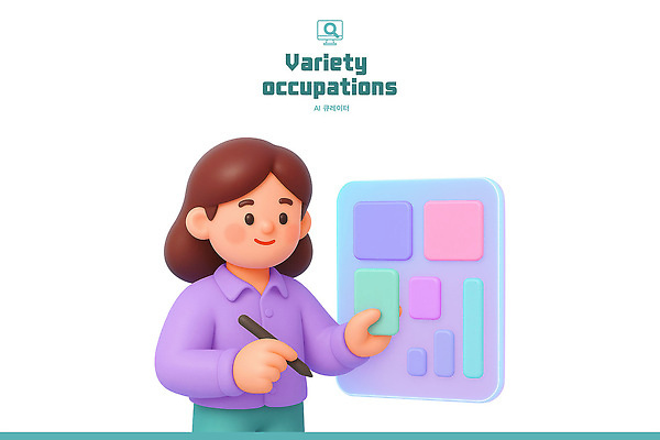 도형 PSD 편집이미지 직업 캐릭터 디자인 교육 컬러 설명 학습 다양 작업 그림 편집3D 다수 모션 3D 파일형식