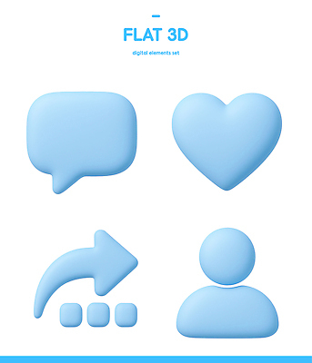 클립아트 모양 PSD 아이콘 디자인 화살표 사람 그래픽 파란색 세트 3D아이콘 3D 디지털 하트 심플 컬러 디지털합성 파일형식