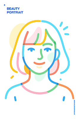 모양 디자인 감정 얼굴 예술 선 컬러 백그라운드 일러스트 미소 사람 컬러풀 표현 원형 라인아트 그림 단순화된 뷰티풀 창의성 스타일 국내일러스트 AI파일 도형 표정 신체부위 파일형식 벡터