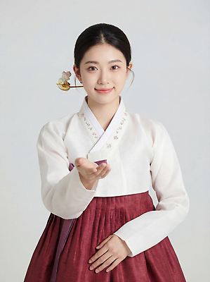 한국전통 전통 명절 기념일 아시아 모션 표정 사람 신체부위 전통의상 CG 파일형식 여자 한복 문화 손 오브젝트 한국 옷 백그라운드 미소 풍경 이벤트 손짓 편집실사 JPG 편집이미지 의료성형뷰티 설날 새해