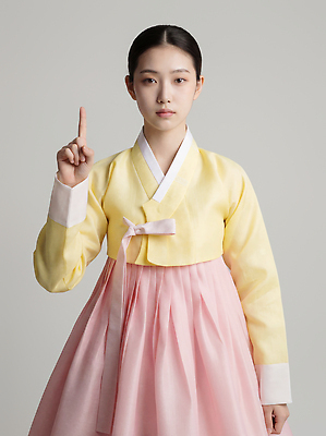 동양문화 한국전통 전통 손 옷 아시아 한국 사람 손짓 전통의상 CG 파일형식 한복 손가락 가리킴 백그라운드 컬러 문화 한국문화 청소년 상징 패션 드레스 편집실사 JPG 편집이미지 의료성형뷰티