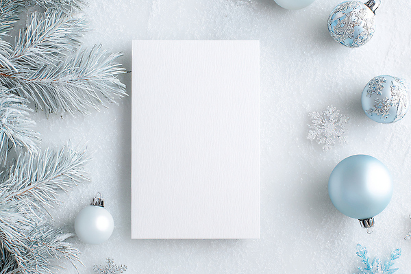 식물 계절 기념일 컬러 크리스마스장식 모션 눈_날씨 이벤트 CG 파일형식 AI콘텐츠 크리스마스 장식 공 눈송이 파란색 겨울 백그라운드 나무 흰색 만들기 준비 파티 편집이미지 JPG AI포토 프레임 오너먼트 편집실사