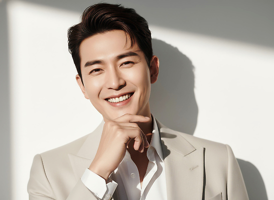 JPG 편집이미지 손 패션 남자 감정 백그라운드 표정 미소 사람 정장 캐주얼 햇빛 비즈니스맨 턱 밝은색 의료성형뷰티 편집실사 AI인물포토 AI콘텐츠 클라우드댄서 옷 비즈니스 신체부위 태양 직장인 CG 파일형식 트렌드컬러 AI포토 2026트렌드