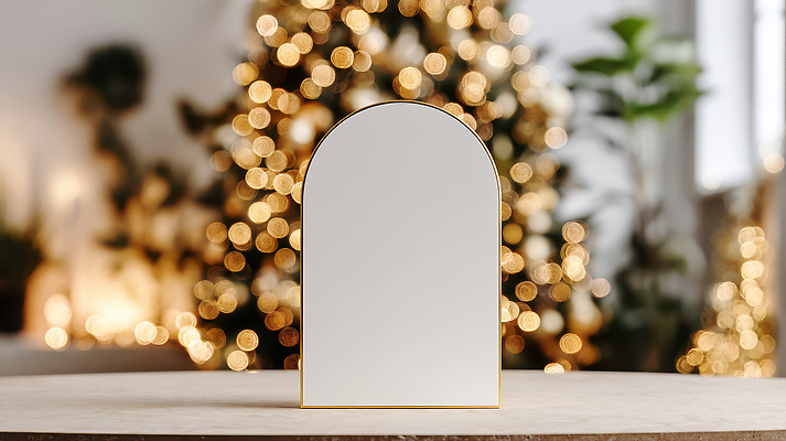 JPG 편집이미지 크리스마스장식 크리스마스 탁자 장식 빛 인테리어 크리스마스트리 거울 방 오브젝트 연말 편집실사 디자인 기념일 가구 CG 파일형식