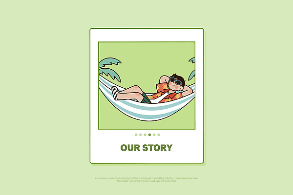 식물 계절 컬러 컨셉 잎 모션 사람 초록색 침대 감각 폴라로이드 파일형식 벡터 남자 해먹 나무 그늘 휴식 나뭇잎 날씨 오후 평화 여름 편안함 캐릭터 그림 그리기 공간 국내일러스트 AI파일 일러스트 스토리 폴라로이드사진 추억 연두색