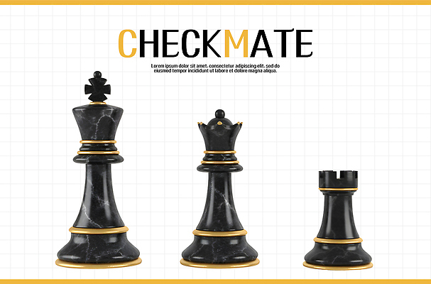 PSD 편집이미지 놀이 검은색 금색 게임 우승 말_게임 체스말 체스 왕 경계 전략 포 여왕 룩 편집3D 컬러 3D 최고 파일형식