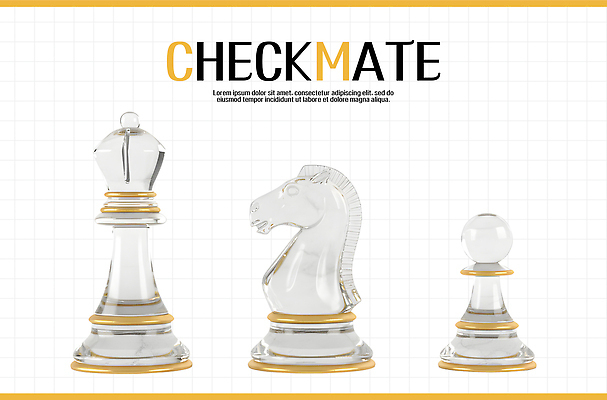 PSD 편집이미지 스포츠 유리 숫자 게임 말_게임 체스말 체스 왕 격자 전략 대국 편집3D 문자 무늬 재질 놀이 3D 파일형식