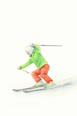 JPG 시선 옷 공원 어린이 스포츠 겨울 일러스트 모션 자연 놀이 스키 겨울스포츠 빨간색 초록색 레포츠 운동 집중 즐거움 눈보라 스키대 국내일러스트 계절 공공시설 감정 컬러 컨셉 레저 눈_날씨 건강 사람 생태계 파일형식